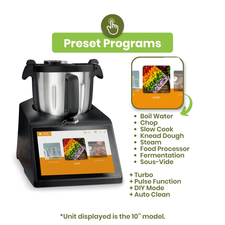 Thermocook Pro M 3.0 preset programs