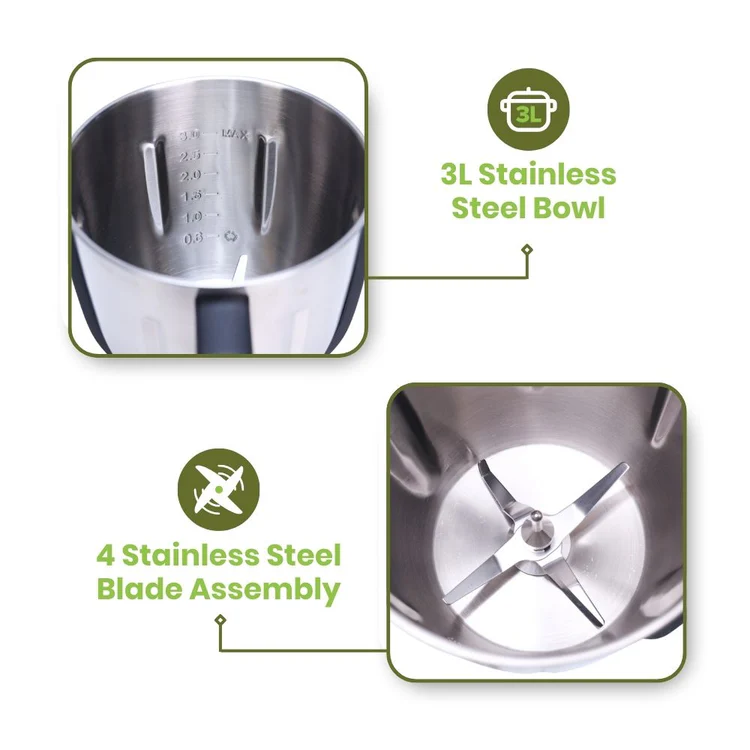 Thermocook Pro M 3.0 3L family-sized bowl